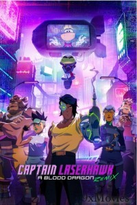 Captain Laserhawk A Blood Dragon Remix (2023) Season 1 Hindi Dubbed Series